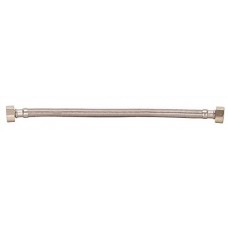 DURAPRO 102622 Durapro Bathroom Water Supply Line  1/2" Fip x 1/2" Fip x 20"  Stainless Steel  Lead Free - B008MG00PY